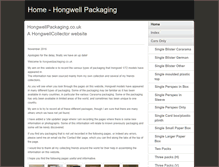 Tablet Screenshot of hongwellpackaging.co.uk